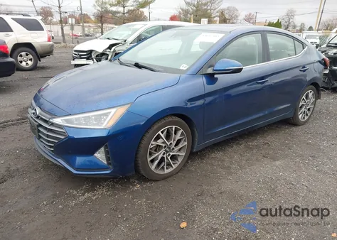 2020 Hyundai Elantra Limited from USA, damaged, VIN 5NPD84LF3LH611004
